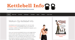 Desktop Screenshot of kettlebellinfo.nl
